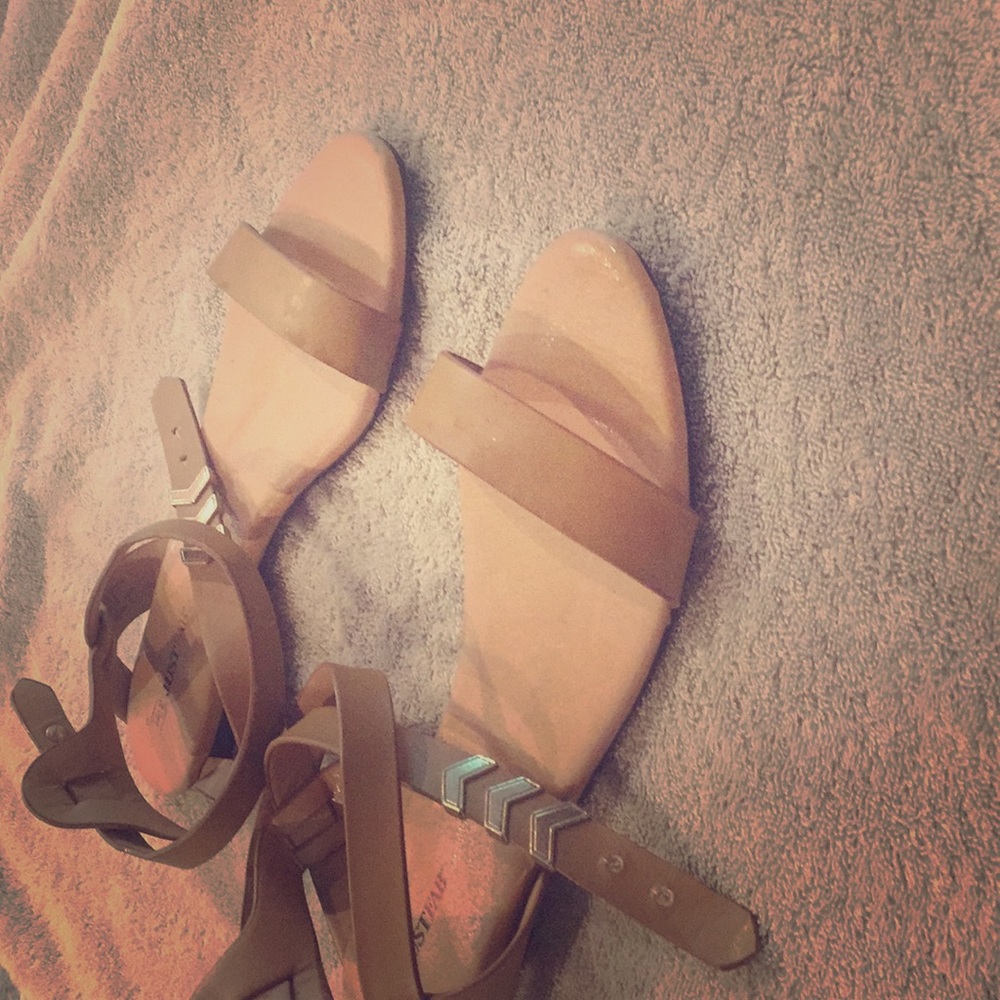 Brown sandals